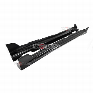 Пороги Mugen Style var №2(рестайлинг) для Honda Accord 7 (VII) / ACURA TSX (2002-2008)  + УСТАНОВОЧНЫЙ КОМПЛЕКТ