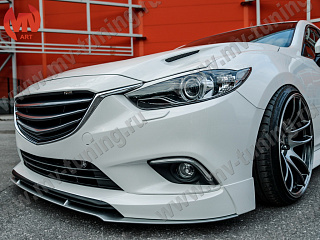 Капот с прорезаными жабрами SkyActivSport на Mazda 6 / Atenza GJ (2012 - н.в.)