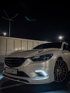 Реснички на фары var №1 Mazda 6 / Atenza GJ (2012 - 2018) + УСТАНОВОЧНЫЙ КОМПЛЕКТ