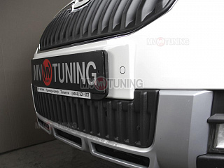 Комплект зимних экранов Skoda Yeti Outdoor (2013 - 2018) ТЕКСТУРНЫЙ ПЛАСТИК