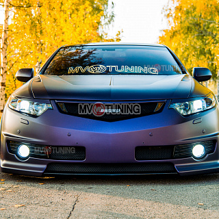 Капот пластиковый var №3 "Agressive Air " Honda Accord 8(VIII) / Acura TSX (CU/CW) (2008-2013)