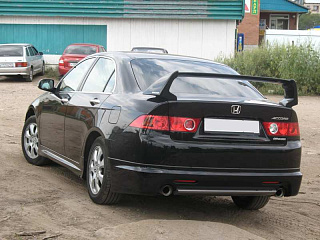Пороги Mugen Style var №2(рестайлинг) для Honda Accord 7 (VII) / ACURA TSX (2002-2008)  + УСТАНОВОЧНЫЙ КОМПЛЕКТ