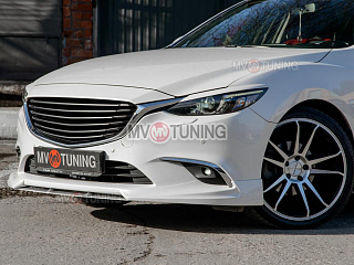 Решетка радиатора Mazda 6 комплектация №1 (планки) / Atenza GJ (2015 - 2018)