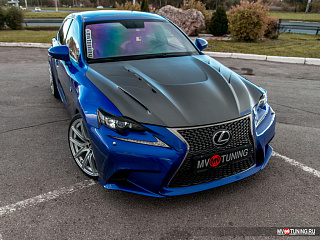 Реснички на фары Lexus IS 3(III) (2013-2016) + УСТАНОВОЧНЫЙ КОМПЛЕКТ