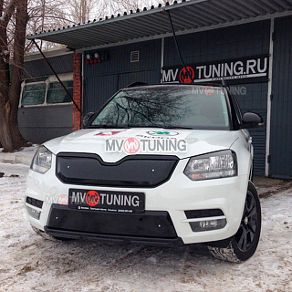 Комплект зимних экранов Skoda Yeti City (2013 - 2018) ПОД ОКРАСКУ