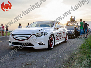 Пороги SkyActivSport Mazda 6 / Atenza GJ и GL (2012 - 2023) + УСТАНОВОЧНЫЙ КОМПЛЕКТ