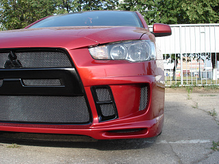 Бампер передний Extreme Mitsubishi Lancer X (2007-2016)
