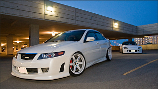 Пороги Mugen Style var №1(дорестайл) для Honda Accord 7 (VII) / ACURA TSX (2002-2008)  + УСТАНОВОЧНЫЙ КОМПЛЕКТ