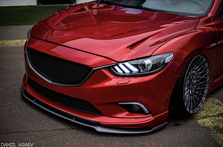 Капот с прорезаными жабрами SkyActivSport на Mazda 6 / Atenza  GL (2019 - н.в.)