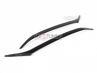 Реснички на фары  узкие var№1 Honda Civic 4D (2006-2012) + УСТАНОВОЧНЫЙ КОМПЛЕКТ