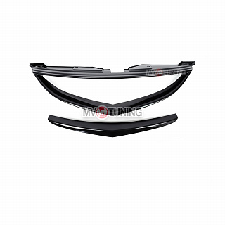 Решетка радиатора Sport (БЕЗ СЕТКИ) var №2 Mazda 6 (2008-2012) + УСТАНОВОЧНЫЙ КОМПЛЕКТ