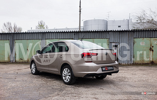 NEW Лип спойлер для VW Polo Liftback 2020 - 2023 + УСТАНОВОЧНЫЙ КОМПЛЕКТ